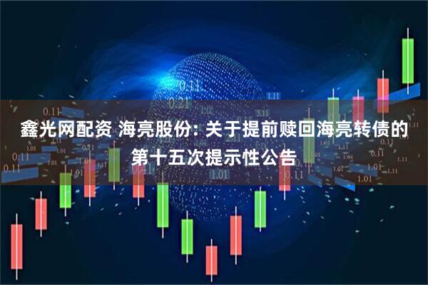 鑫光网配资 海亮股份: 关于提前赎回海亮转债的第十五次提示性公告